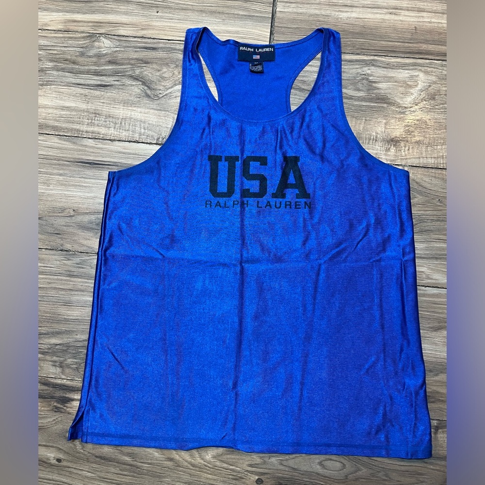 VTG POLO SPORT TANK TOP sz. M RARE